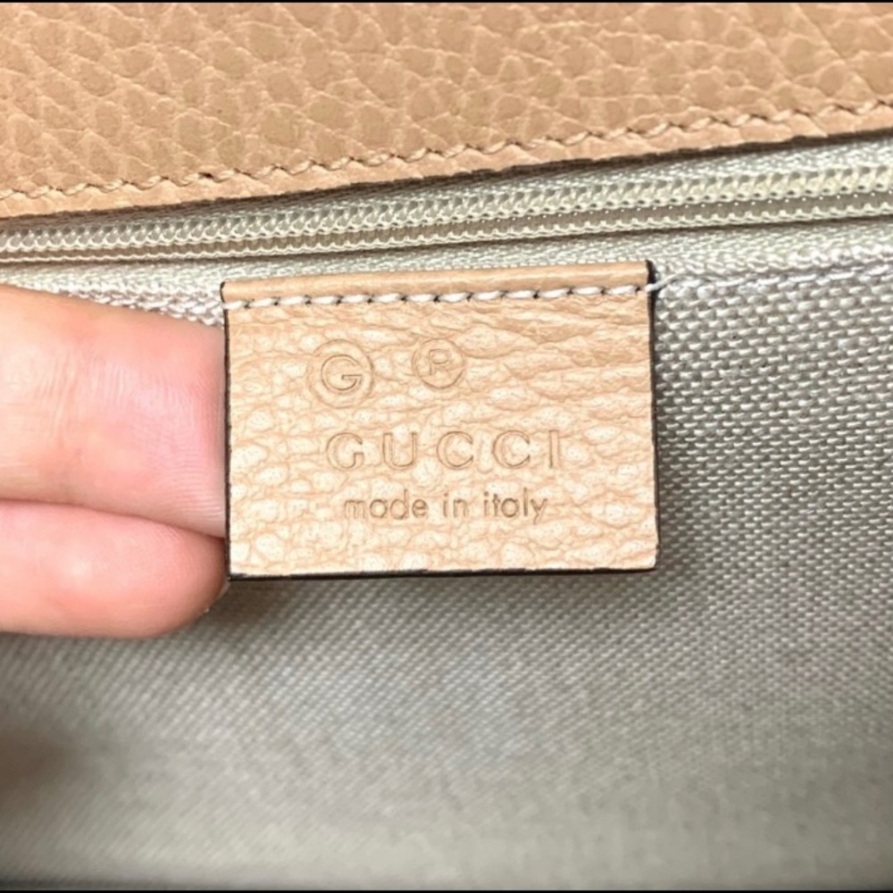 Gucci Interlocking Bag In Beige/Nude - image 7